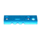 Presma 2 Pcs 3 Slot 1 7 Slot Picatinny Rail Section Kit for M-LOK Style Slots, with Sling Swivel Adapter, Blue, RLMLK1-BL