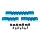 Presma 2 Pcs 3 Slot 1 7 Slot Picatinny Rail Section Kit for M-LOK Style Slots, with Sling Swivel Adapter, Blue, RLMLK1-BL