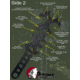 Presma .223/.308 Dual COMBO Wrench for Gunsmith Armorers Tool for Free Float Barrel Nuts, Black, ARTL23