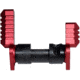 Presma 223/5.56/308 Aluminum and Steel Ambidextrous Safety Selector Switch, Red, AASS02-R