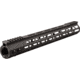 Presma 223/5.56 Super Light M-LOK Free Float Handguard w/Partial Top Rail, 15 in, Black, UMMARA15