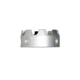 Presma Aluminum Castle Nut for .223/5.56/.308 Buffer Tube Receiver End Plates, Silver, ABNT03-S