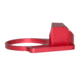Presma Aluminum Receiver End Plate w/ 1in Sling Adapter for .223/5.56/.308 Buffer Tubes, Red, ABTA10-R