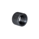 Presma AR-10 Barrel Thread Protector Nut for 5/8inx24tpi Muzzle Threading, Black Carbon Steel, BTPR02