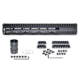 Presma AR-10 LR 308 Super Light M-LOK Series Free Float Handguards, 13in DPMS Low Profile, Black, M38M/L13
