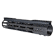 Presma AR-10 LR 308 Super Light M-LOK Series Free Float Handguards with Partial Top Rail, 10in DPMS Low Profile, Black, M38MP/L10