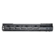 Presma AR-10 LR 308 Super Light M-LOK Series Free Float Handguards with Partial Top Rail, 13in DPMS Low Profile, Black, M38MP/L13