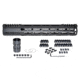 Presma AR-10 LR 308 Super Light M-LOK Series Free Float Handguards with Partial Top Rail, 13in DPMS Low Profile, Black, M38MP/L13