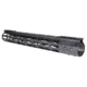 Presma AR-10 LR 308 Super Light M-LOK Series Free Float Handguards with Partial Top Rail, 15in DPMS Low Profile, Black, M38MP/L15