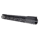 Presma AR-10 LR 308 Super Light M-LOK Series Free Float Handguards with Partial Top Rail, 17in DPMS Low Profile, Black, M38MP/L17