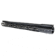 Presma AR-10 LR 308 Super Light M-LOK Series Free Float Handguards with Partial Top Rail, 19in DPMS Low Profile, Black, M38MP/L19