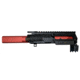 Presma AR-15 .223 Barrel Vise Block Rod with Torque Block for .750 Barrels, Red, AV2-G2-R