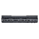 Presma AR-15 Super Light M-LOK Series Free Float Handguards with Partial Top Rail, 10in, Black, MARMP10