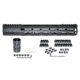 Presma AR-15 Super Light M-LOK Series Free Float Handguards with Partial Top Rail, 13in, Black, MARMP13