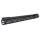 Presma AR-15 Super Light M-LOK Series Free Float Handguards with Partial Top Rail, 19in, Black, MARMP19