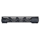 Presma AR .308 12.5in M-LOK Free Float Handguard Forend for .308 DPMS High Profile Pattern Upper Receiver, ID 1.54in, Matte Black M38ML125-H