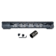 Presma AR .308 15in M-LOK Free Float Handguard Forend for .308 DPMS High Profile Pattern Upper Receiver, ID 1.54in, Matte Black, M38ML15