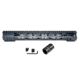 Presma AR .308 15in M-LOK Free Float Handguard Forend for .308 DPMS High Profile Pattern Upper Receiver, ID 1.54in, Matte Black, M38ML15