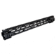 Presma AR .308 19.5in M-LOK Free Float Handguard Forend for .308 DPMS Low Profile Pattern Upper Receiver, ID 1.54in, Matte Black, M38ML195-L