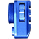 Presma AR Picatinny Stock Adapter w/Flange, Blue, PSAP02-DBL