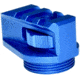 Presma AR Picatinny Stock Adapter w/Flange, Blue, PSAP02-DBL
