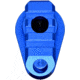 Presma AR Picatinny Stock Adapter w/Flange, Blue, PSAP02-DBL