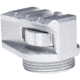 Presma AR Picatinny Stock Adapter w/Flange, Silver, PSAP02-S