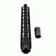 Presma Kangaroo Series AR Style Free Float Handguard Quad Rail Mount, Black, 12 in PRKA031