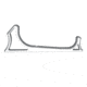 Presma Lightweight Aluminum Hand Stop for M-LOK Slots, Silver, HSML01-S