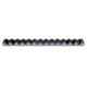 Presma Picatinny Rail Section for M-LOK Style Mounts, 13 Slot, Black, RL-ML13