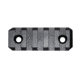 Presma Picatinny Rail Section for M-LOK Style Mounts, 5 Slot, Black, RL-ML5