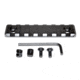 Presma Picatinny Rail Section for M-LOK Style Mounts, 7 Slot, Black, RL-ML7