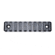 Presma Picatinny Rail Section for M-LOK Style Mounts, 9 Slot, Black, RL-ML9