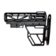 Presma Skeletonized Aluminum 6 Position Stock, Black, AAST22