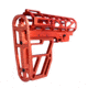 Presma Skeletonized Aluminum 6 Position Stock, Red, AAST22-R