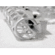 Presma Skeletonized Aluminum 6 Position Stock, Silver, AAST22-S