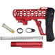 Presma Skeletonized Mil-Spec Stock Assembly, Red, A25K-R