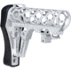 Presma Skeletonized Mil-Spec Stock Assembly, Silver, A25K-S