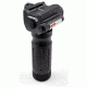 Sniper CREE Q5 LED 260 Lumens Flashlight with Red 5mw Laser Sight Combo and Holding System, Black, GPRL01