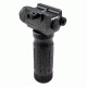 Sniper CREE Q5 LED 260 Lumens Flashlight with Red 5mw Laser Sight Combo and Holding System, Black, GPRL01