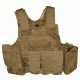 Sniper Cross Draw Tactical Multi Function Vest, Tan, ASVT02-T