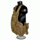 Sniper Cross Draw Tactical Multi Function Vest, Tan, ASVT02-T