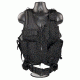 Sniper Tactical Multi Function Molle Plate Vest with Carrier for Bullet Clips/Bullets with Pouch, Black, ASVT01-B