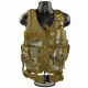 Sniper Tactical Multi Function Molle Plate Vest with Carrier for Bullet Clips/Bullets with Pouch, Camo Tan, ASVT01-TC