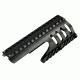 Sniper Tactical Saddle Scope Sight Weaver/Picatinny Rail Mount For Remington 870 Compatible, Black, MRM87