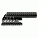 Sniper Tactical Saddle Scope Sight Weaver/Picatinny Rail Mount For Remington 870 Compatible, Black, MRM87