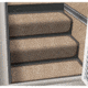 Prest-O-Fit 5-3088 Decorian Step Huggers RV Landing Step Rug - 10in x 23.5in, Sandstone, 32264