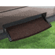 Prest-O-Fit Outrigger Radius Xt Curved RV Step Rug, Chocolate Brown, 22in, 2-0385