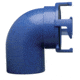 Prest-O-Fit Universal 90 deg Sewer Hose Adapter, Blue, 1-0020