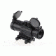 Primary Arms SLx 3X Compact Prism Scope with the Patented 7.62X39/300BO ACSS Reticle, Black, PAC3XAK300BO